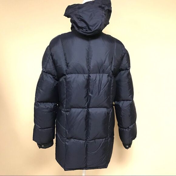 Bogner vintage navy goose down coat.  Size 8 - Picture 4 of 10